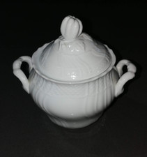 Zuccheriera Porcellana bianca