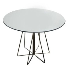 Tavolo Knoll PaperClip anni '90 di Lella e Massimo Vignelli