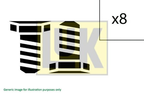 Luk 411012410 kit bulloni - -,