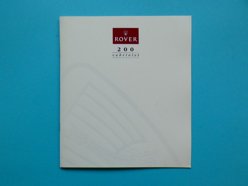 Brochure catalogo rover - brochure,