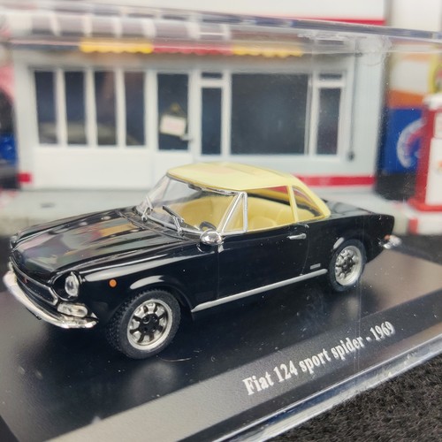 Voiture norev fiat 124 - 124, sport