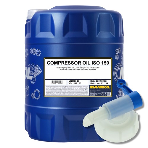 Mannol olio compressori iso - mannol,