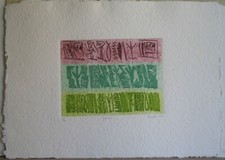 Riccardo LICATA, Acquaforte cm. 52x72 (p. inc. cm. 25x33) anno 2000  es: 9/20