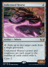 MTG UNLICENSED HEARSE JP EXC - CARRO FUNEBRE ABUSIVO - SNC PP - MAGIC