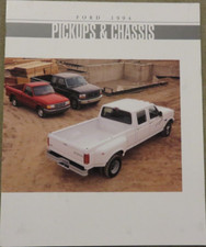 Brochure depliant Ford pickup e telaio USA 1994, 20 pagine