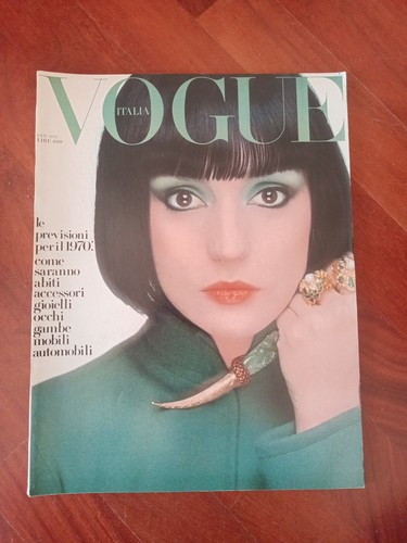 Moda vogue italia gennaio - vogue, 1970