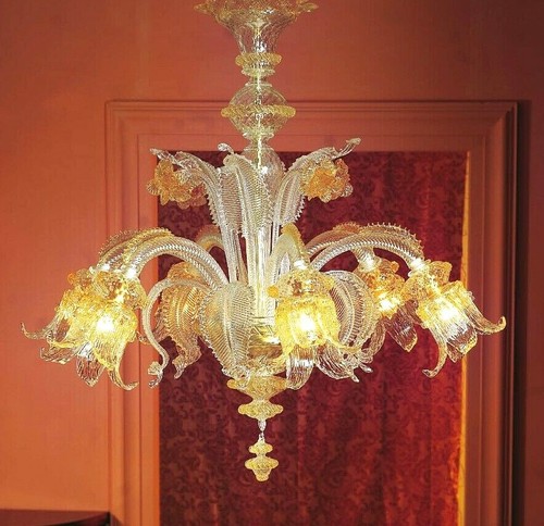 Lampadario veneziano vetro - veneziano, in