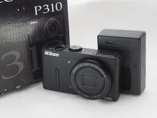 Nikon Coolpix P310 fotocamera compatta otturatore e flash funzionante usato buone condizioni