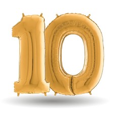 Pallone compleanno numero 10