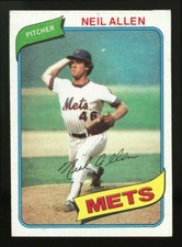 1980 topps neil allen - #94,