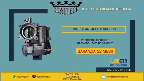 Corpo farfallato magneti - corpo,