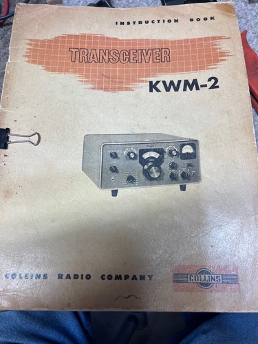 Collins kwm2 manuale originale - kwm2,