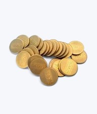 GETTONI PER GETTONIERA  ACQUA DOCCIA SISMA OSCAR DUE PLUS 25 PEZZI GIOANOLA