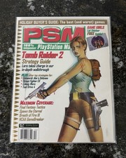 PSM PlayStation Mag - Nov '97 - Tomb Raider 2 Issue - No 3 - Vol 1 W/STICKER!!
