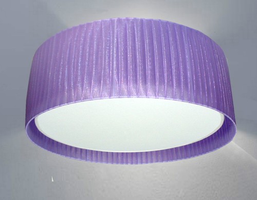 Plafoniera lampadario paralume