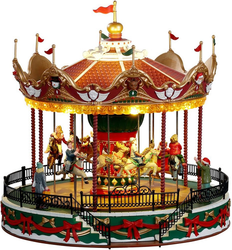 Giostra babbo natale - di,