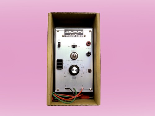 Micronta tester transistor - micronta,