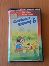 CARTOONS DISNEY 5 - VHS WALT