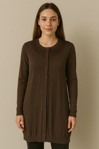 Maglione donna liu marrone - maglione,