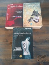 MILLENNIUM TRILOGIA STIEG LARSSON UOMI CHE ODIANO LE DONNE MARSILIO ED-Z16