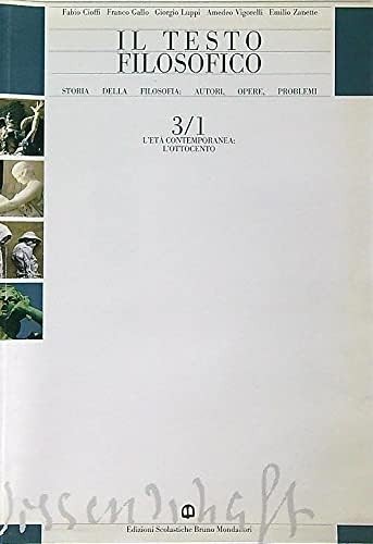 Testo filosofico vol 1 - il,