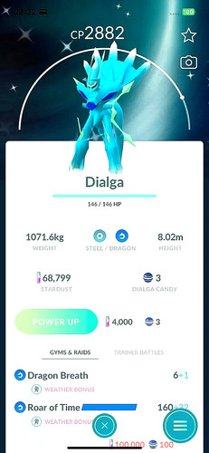 Shiny origin dialga - dialga, ha