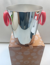 Secchiello ghiaccio Moon Bar ALESSI design Miriam Mirri collezione acciaio inox