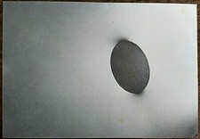 Turi Simeti invito mostra personale Gallery 44, Dusseldorf 1977