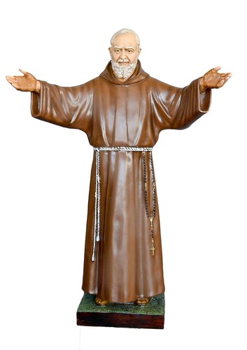 Padre pio fiberglass - padre,