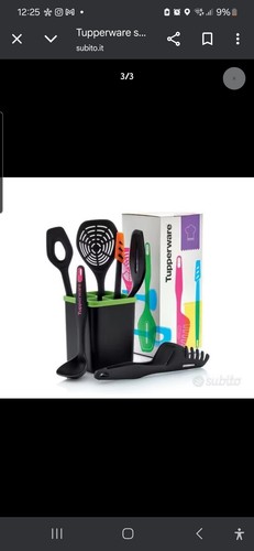 Tupperware set 6utensili - tupperware, +