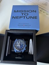 OMEGA x Swatch MoonSwatch Mission to Neptune 42mm Cassa Blu in Bioceramica...
