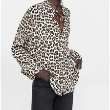 Camicia Zara leopardata stampa