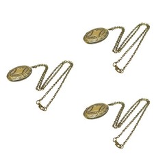  Collana con ciondolo 3 pezzi