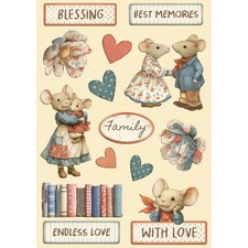 Stamperia Family A5 Wooden