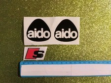 Set of 3 vinyl stickers glossy