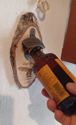 Apribottiglie birra parete - a,