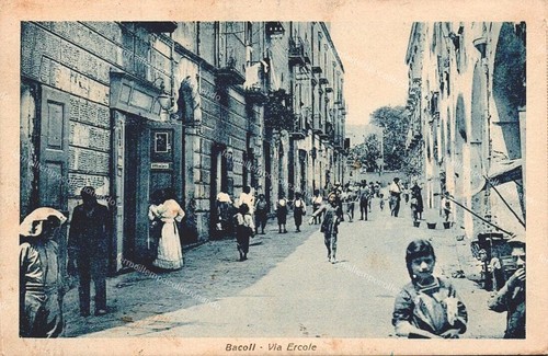 Ef548 cartolina bacoli via - bacoli,