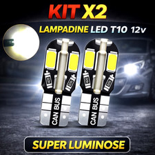 KIT X2 LAMPADINE LED T10 W5W