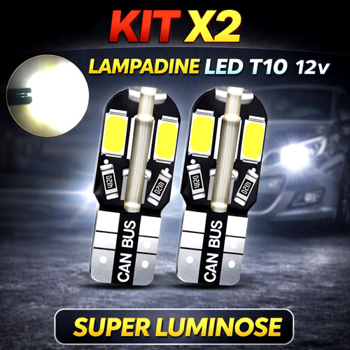 Kit lampadine led - lampadine, w5w