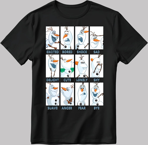Shirt uomo frozen olaf - uomo,