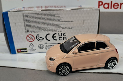 Burago fiat 500 - burago, 1/43