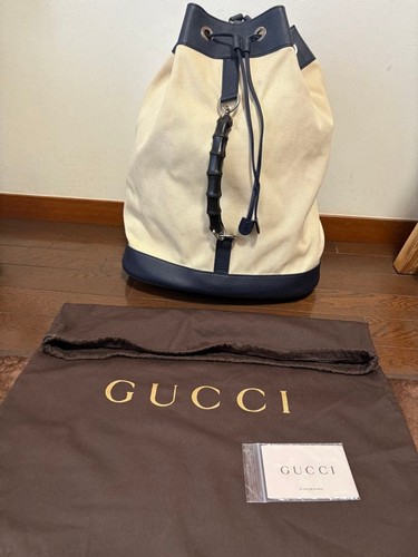 Vecchio zaino gucci bambù - vecchio,