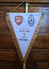 Gagliardetto juventus arsenal - juventus,