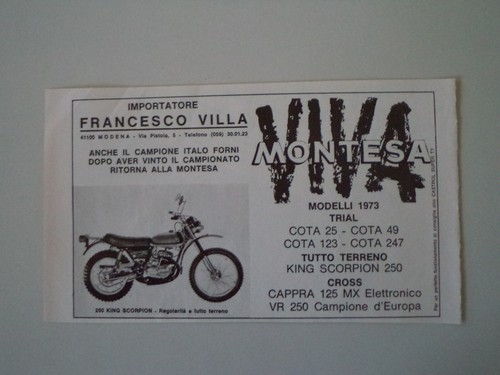 Advertising pubblicità 1973 - pubblicità,