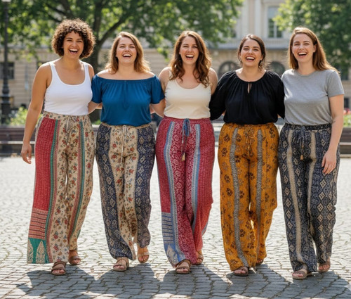 Pezzi pantaloni vintage - pantaloni,