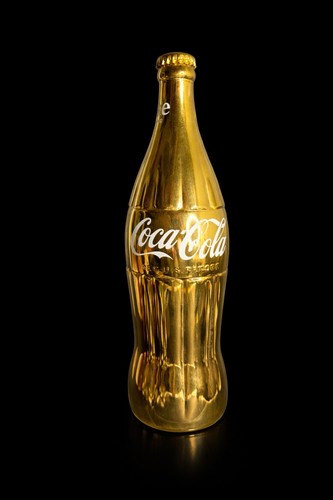 Grande bottiglia coca cola - bottiglia, di