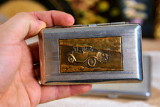 Portasigarette guilloché