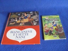 Walt Disney BIANCANEVE E I SETTE NANI Mondadori Pietre preziose 1969 + OMAGGIO