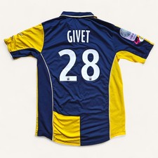 A.C. Arles Avignon #28 Givet Match Issued 14/15 Legea Size L Football Shirt