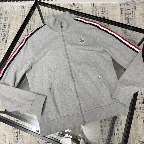 Giacca moncler grigia con - giacca, zip